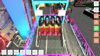 Funfair ride simulator