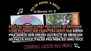 Karaokê asas do destino cantor d Bahia