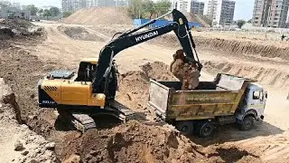 Hyundai R140LC-9V Excavator with power packed features for maximum performance and reliability.