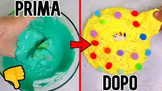 MODIFICO SLIME VECCHI di 5 ANNI con la RUOTA MISTERIOSA! ci riuscir&ograve;