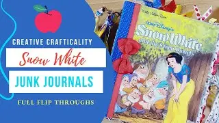 Snow White Junk Journals: Full Flip Throughs: Little Golden Book