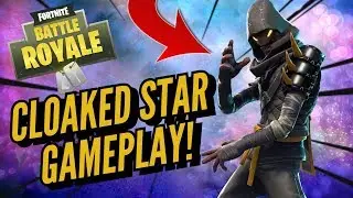CLOAKED STAR Skin Gameplay! In Fortnite Battle Royale