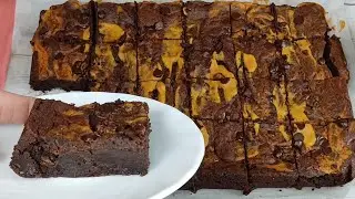 Fudgy Pumpkin Swirl Brownies | Gluten-Free & So Easy!