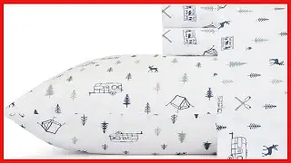 Eddie Bauer - Twin Sheets, Cotton Percale Bedding Set, Crisp & Cool Home Decor