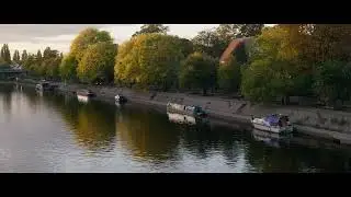 River Ouse in York just before sunset - Lumix S5