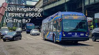 NYC Surface Transit: 2021 LFS HEV #9650 On the Bx7