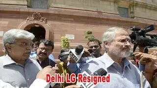 Najeeb Jung Resigns as Delhi LT Governor : NewspointTv