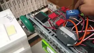 Bump switch control motor