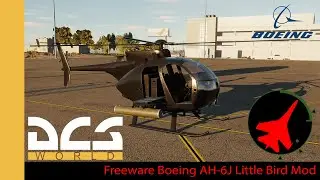 Freeware Boeing AH-6J Little Bird Mod by Nibbylot | DCS | DCS World | Digital Combat Simulator