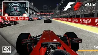F1 2012 Coop Career w/ @KimiTheMusician | 2012 Singapore Grand Prix | Logitech G29 Gameplay