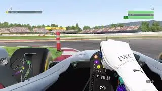 Barcelona Hotlap game comparison F1 2017-22 race winning cars