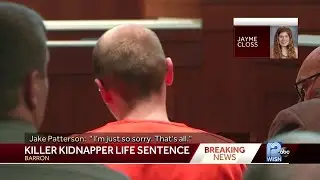 Jake Patterson sentenced to life in prison