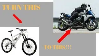 HOW TO MAKE YOUR BIKE SOUND LIKE A MOTORCYCLE!!
