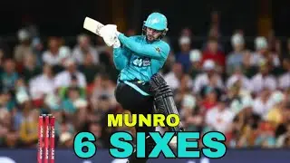 Colin Munro 6 Sixes vs Sydney Sixer #BBL12  2023