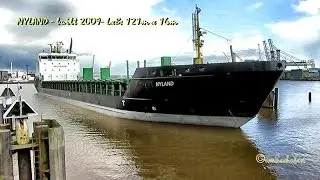NYLAND 5BNH2 IMO 9436240 Emden Germany cargo seaship merchant vessel Seeschiff