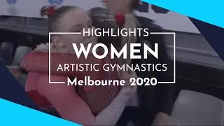 2020 Melbourne Artistic Gymnastics World Cup &ndash; Highlights Women&rsquo;s competition