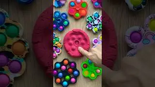 Popit Kinetic Sand! 🥳⭐️🤩 #asmr #shorts