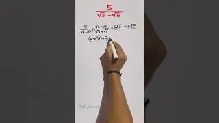 Class 9, Chapter 1 - Rationalise the Denominator  #maths #learning #easy #js_network