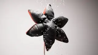 Flower x Cloth (Cinema 4D - Redshift Tutorial)