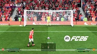 EA Sports FC 26 - Анимация пенальти Бруно Фернандеша (PS5)