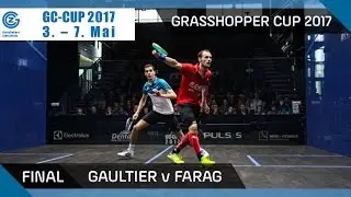 Сквош: Готье против Фарага &mdash; лучшие моменты финала Grasshopper Cup 2017