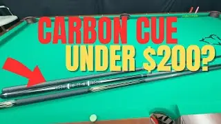 Carbon Fiber Pool Cues Under $200 (Low Deflection Breakdown Review)