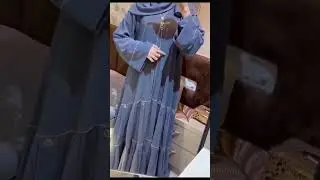 🔥 &laquo;Роскошная абайя с оборками и плиссировкой | Новый трендовый скромный образ 2025 года 💫&raquo; #Abaya...