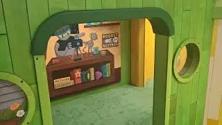 Morgan Hill library. Children's play Space review 4 weeks later.