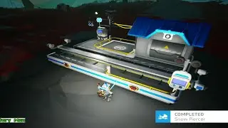 Astroneer Rails | Digging Deeper | Gather Malachite | Snow piercer | Place and activate Peculiar Pie