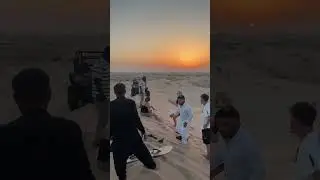 Desert Safari Abu Dhabi | Sunset Pictures Stop 🌅| #newmusic #desertsafariabudhabi #subscribe