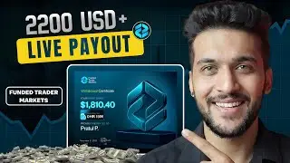 How I Made ₹2 Lakh+ Profit From Funded Trader Markets| Complete Review | Strategy Revealed! #trading