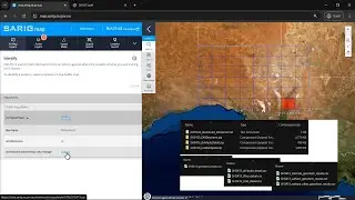 SARIG map &ndash; 250K mapsheet drilling and geochemistry data packages