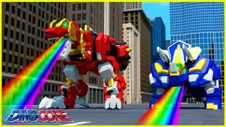 DinoCore 💥 Dinosaurs Unite 🦖 Superman Dinosaur Transformation 🦖 Kids Movies 2024