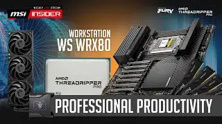 Workstation WS WRX80, Professional Productivity