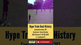 Hype Train FC Goal History: Goal 367 #shorts #football #soccer #veo #footballshorts #fyp #goals