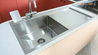 Handmade Kitchen Sink- Single Bowl With Drain Board