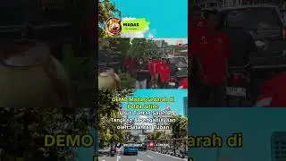 Demo MADAS Sedarah di Polda Jatim #bungtaufik #polri #madas #videoviral 