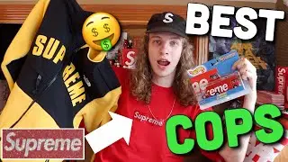 MY GREATEST COPS? Supreme Swarovski Box Logo, TNF, Hot Wheels Unboxing!