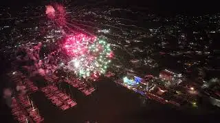 2026 New years flireworks at RB
