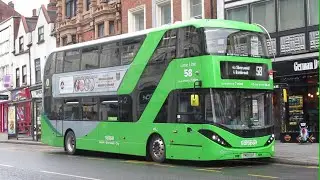 Buses Trains & Trams in Nottingham January 2021
