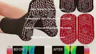 New Magnetic Socks Therapy Comfortable Self-Heating Health Care Socks  7/22/2019 19:53
