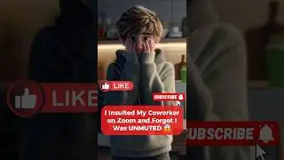 I Insulted My Coworker on Zoom and Forgot I Was UNMUTED 😱 (CRINGE STORY) #vibrance #redditstories