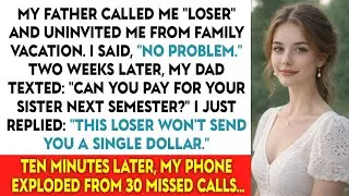 My Father Called Me “LOSER” And Uninvited Me From Family Vacation. I Said, “No Problem.” Two Weeks..