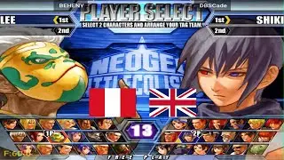 NeoGeo Battle Coliseum - BEHENY vs DBSCade