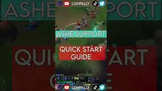 Ashe Support | Quick Start Guide! #shorts #lol