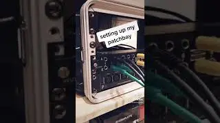 Setting up my patchbay and preparing my home studio for 2023 🚀