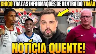 🚨NOTÍCIA QUENTE NO CORINTHIANS! DIRETO DO CT! CHICO ATUALIZA AS NOTÍCIAS DO CORINTHIANS