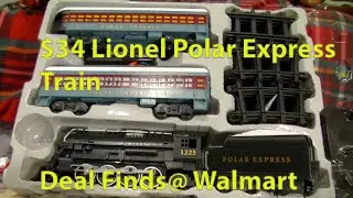 Deal Fin: $34  Lionel Trains The Polar Express Battery Powered Train  Set