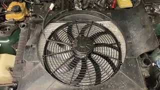 S50B30 S50B32 Mechanical fan delete and SPAL puller install 1995 M3 GT 111/356 Twin Turbo