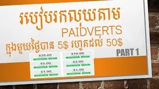 how to make money from paidverts 2017